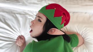 sweetie-fox-gift-from-christmas-elf-blowjob-and-hotsex-with-cum-on-pus