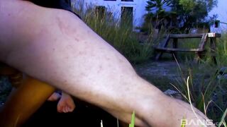 2018-07-10-ginger-hell-bangs-one-out-in-a-field-and-you-can-see-her-swallow-540
