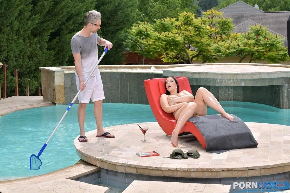 Sofia Lee Bounces On Her Mans Big Bratwurst GP1562