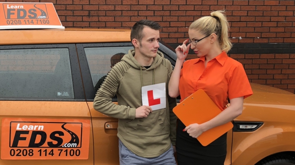 Exam Failure Leads To Hot Car Sex