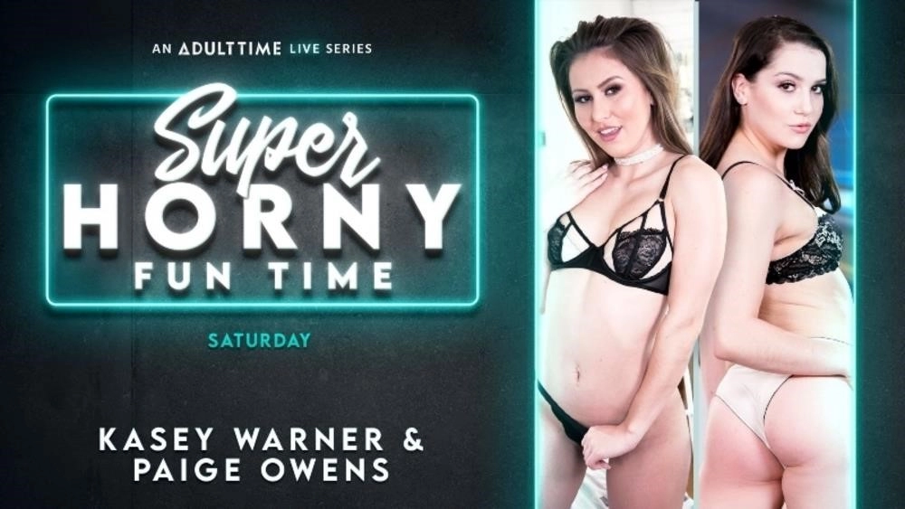 Paige Owens Kasey Warner - Super Horny Fun Time