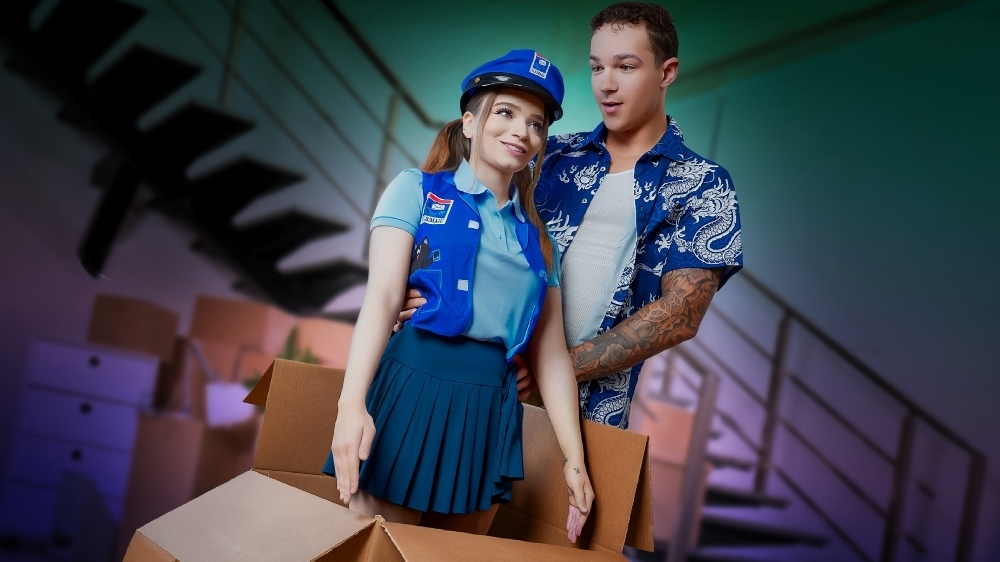 Why Did You Order a Sex Doll That Looks Like Me? Little Mailwoman Gets a Big Package