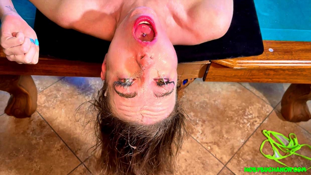 Brooke Johnson Loses At Pool And Gets Pounded Rough